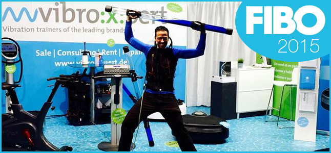 by? vibroXpert na FIBO 2015 w EMS Miha Bodytec